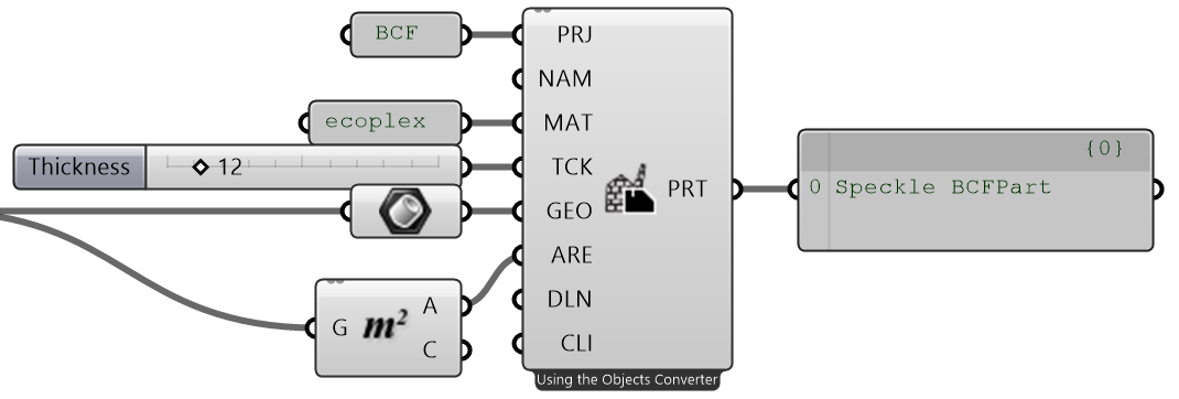 Creating Part Object