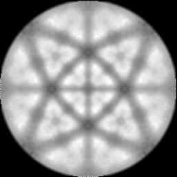 Reconstruction of the ISE intensity vs. orientation