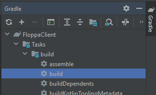 Gradle build task