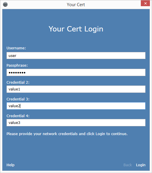 retrying authentication