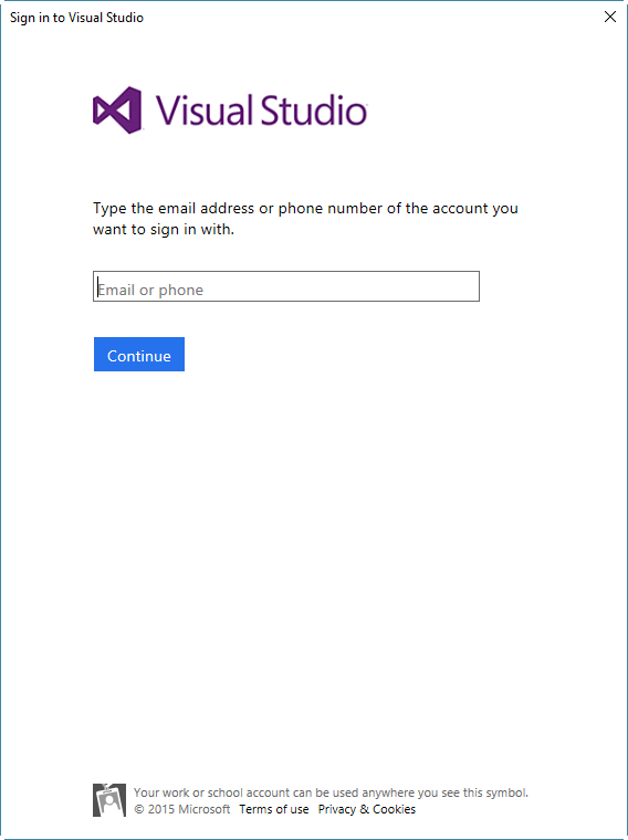 Signing in with an organization admin account Signing in with an organization admin account