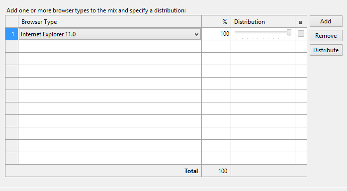Selecting the Browser Type Selecting the Browser Type