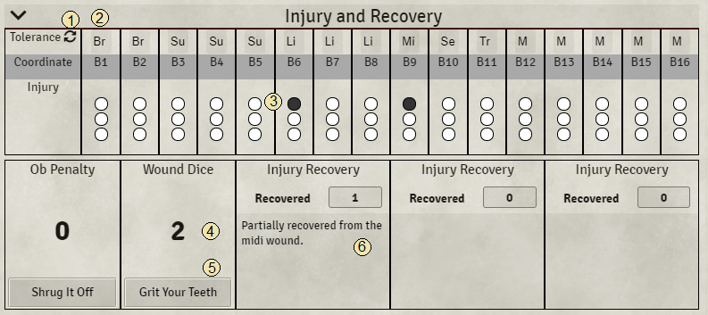 Injury and Recover