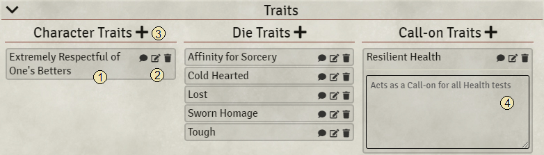 Traits