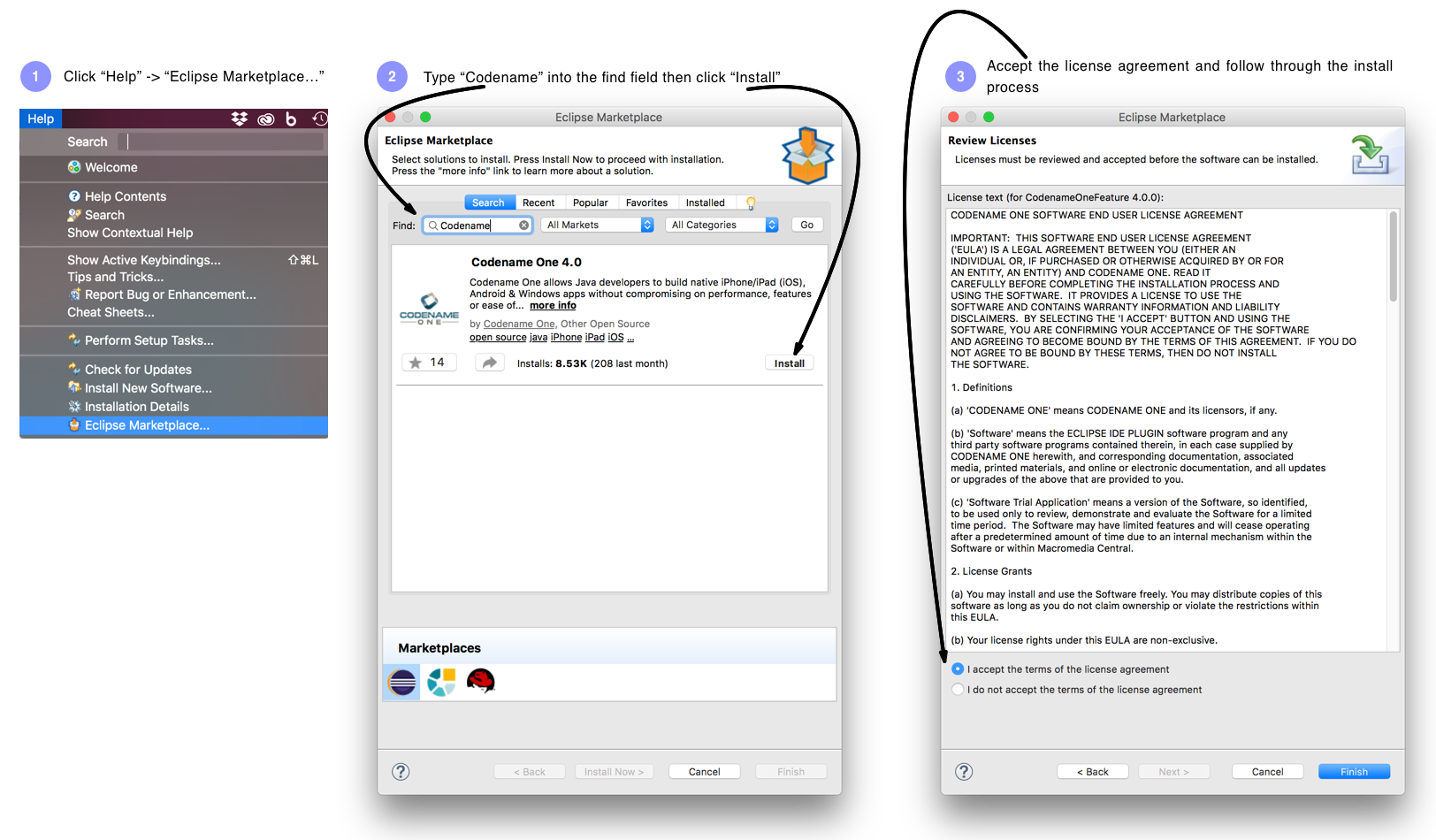 Eclipse Installation Instructions