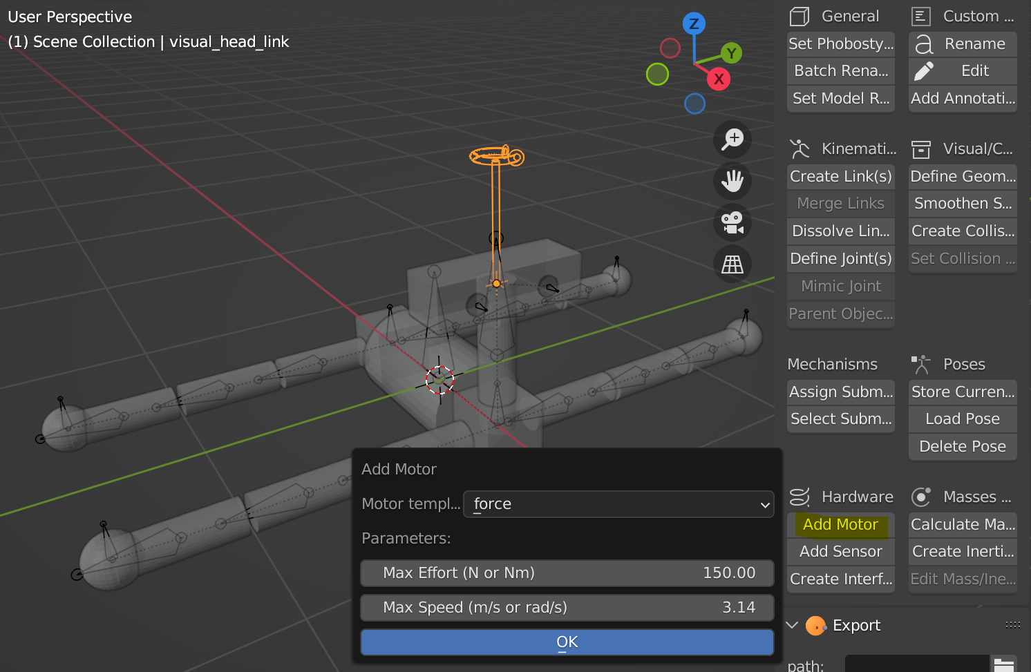 adding motors