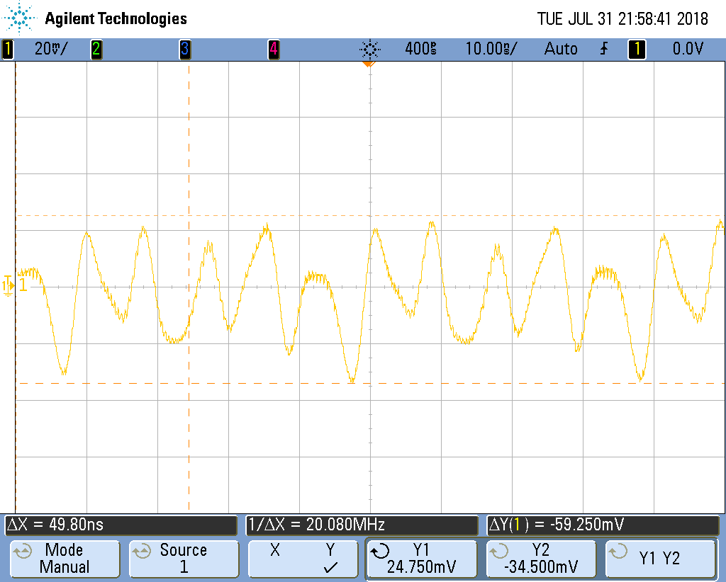 Ripple at 5V